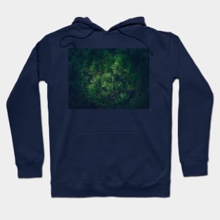 dark green pine texture Hoodie